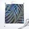Jewel Tone Palm Tropical Foliage Rainforest Summer Purple Blue Green Large Scale Custom Printed Fabric by Spoonflower Various Fabrics by the Yard or Fat Quarter